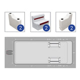 DLX Front Couch Pontoon Seat Package