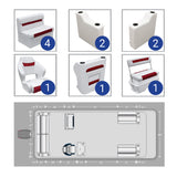 DLX Front & Rear Couch with Swingback Pontoon Seat Package
