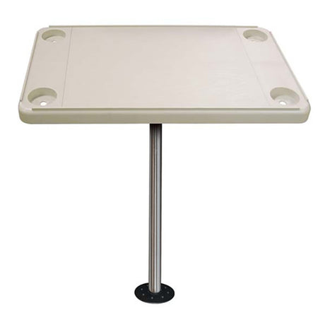 Table Kit Rectangular Ivory W/ Surface Mount
