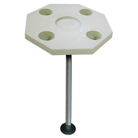 Table Kit Octangonal Ivory W/ Surface Mount