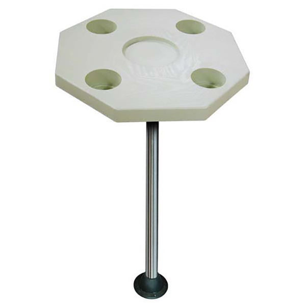 Table Kit Octangonal Ivory W/ Surface Mount